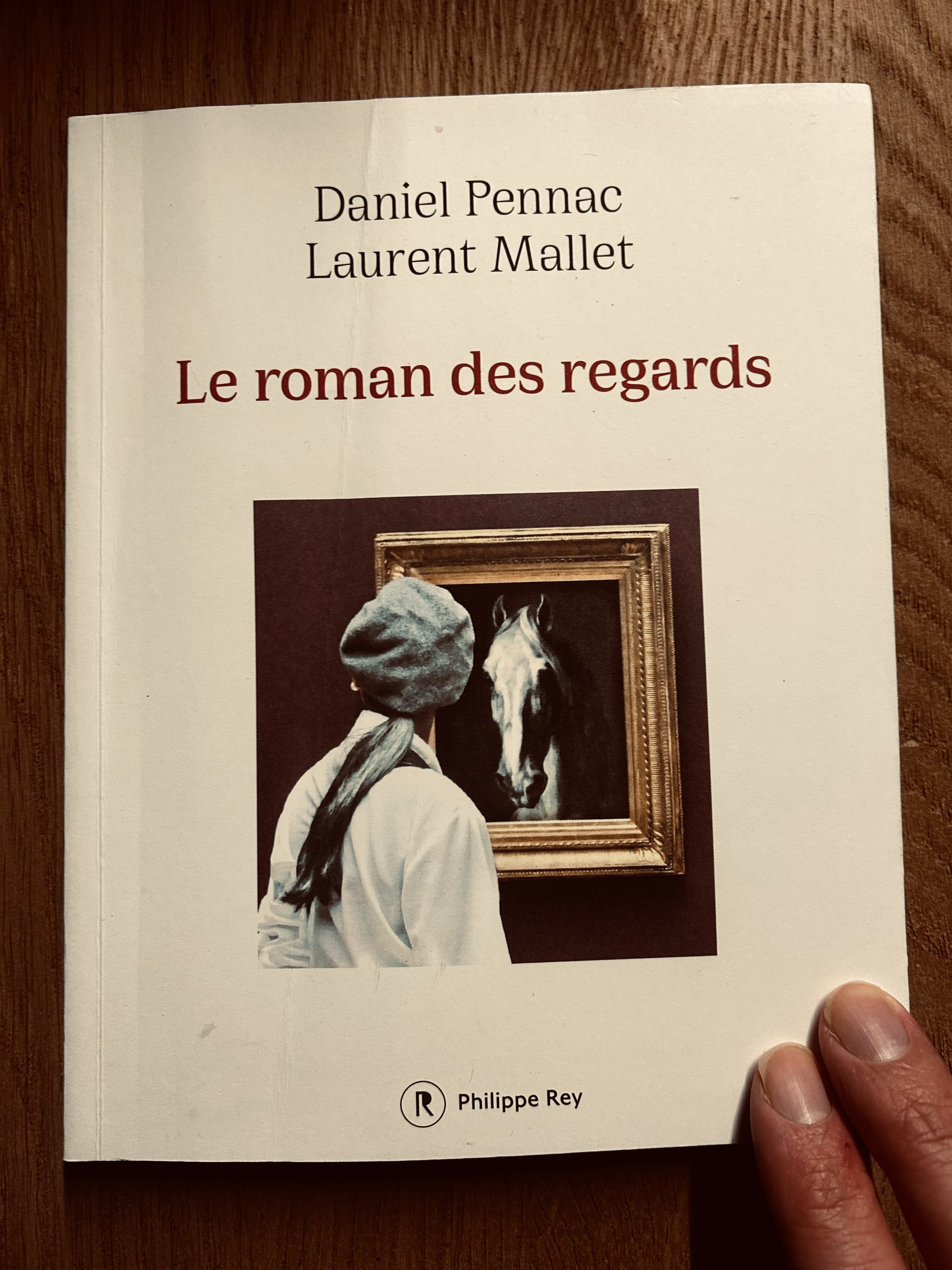 La couvertue du “Le roman des regards”