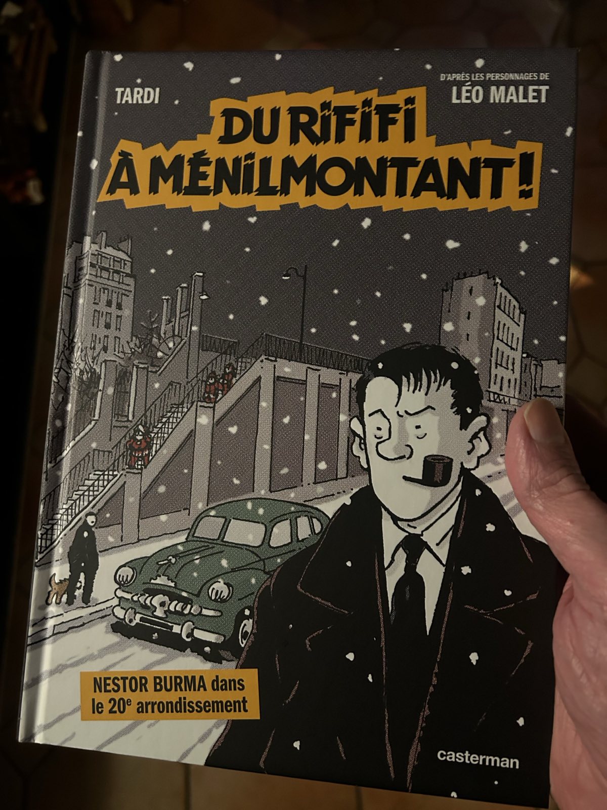 La couverture de Rififi à Ménilmontant!